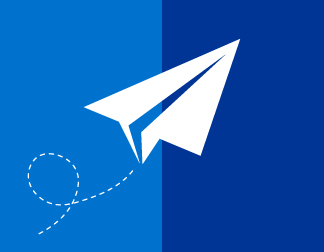 Paper Airplane Email Graphic